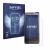 Front side of a product packaging with the brand logo Savvies. Next to it is the device Sonim XP10 shown with the correspondin