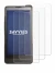 Image of the device Sonim XP10 with a wide variety of screen protectors.