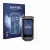 Front side of a product packaging with the brand logo Savvies. Next to it is the device Keyence BT-A700 shown with the corresp