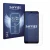 Front side of a product packaging with the brand logo Savvies. Next to it is the device ZTE Blade V50 Design 5G shown with the