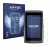Front side of a product packaging with the brand logo Savvies. Next to it is the device Sigma ROX 12.1 EVO shown with the corr
