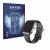 Front side of a product packaging with the brand logo Savvies. Next to it is the device TUYOMA LW76 1.91" shown with the corre