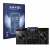 Front side of a product packaging with the brand logo Savvies. Next to it is the device Pioneer XDJ -XZ shown with the corresp