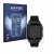 Front side of a product packaging with the brand logo Savvies. Next to it is the device SoyMomo Space 1.0 shown with the corre