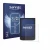 Front side of a product packaging with the brand logo Savvies. Next to it is the device Vivlio Light HD shown with the corresp