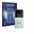 Front side of a product packaging with the brand logo Savvies. Next to it is the device Ring Video Doorbell Plus shown with th