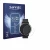 Front side of a product packaging with the brand logo Savvies. Next to it is the device ASUS VivoWatch 6 shown with the corres