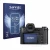 Front side of a product packaging with the brand logo Savvies. Next to it is the device Leica SL3 shown with the corresponding