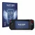 Front side of a product packaging with the brand logo Savvies. Next to it is the device MSI Claw A1M shown with the correspond