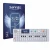 Front side of a product packaging with the brand logo Savvies. Next to it is the device Teenage Engineering OP-1 Sampler & Con