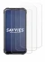 Image of the device Hotwav T7 with a wide variety of screen protectors.