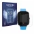 Front side of a product packaging with the brand logo Savvies. Next to it is the device One2Track Connect NEO shown with the c