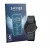 Front side of a product packaging with the brand logo Savvies. Next to it is the device Casio Collection MQ-24 shown with the 