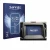 Front side of a product packaging with the brand logo Savvies. Next to it is the device Ford Galaxy Infotainment Sync 3 (2019)