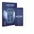 Front side of a product packaging with the brand logo Savvies. Next to it is the device ZTE Blade V70 Max shown with the corre