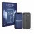 Front side of a product packaging with the brand logo Savvies. Next to it is the device Apple iPhone 16e (Front+Back) shown wi
