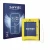Front side of a product packaging with the brand logo Savvies. Next to it is the device Nayax VPOS TOUCH shown with the corres