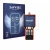 Front side of a product packaging with the brand logo Savvies. Next to it is the device RigExpert MATCH shown with the corresp