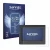 Front side of a product packaging with the brand logo Savvies. Next to it is the device Weintek cMT2078x shown with the corres