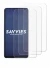 Image of the device Oppo A40 with a wide variety of screen protectors.