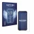 Front side of a product packaging with the brand logo Savvies. Next to it is the device Cubot King Kong 11 shown with the corr