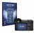 Front side of a product packaging with the brand logo Savvies. Next to it is the device Sony Cinema Line FX2 shown with the co