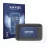Front side of a product packaging with the brand logo Savvies. Next to it is the device Honda Forza 750 2025 shown with the co