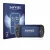 Front side of a product packaging with the brand logo Savvies. Next to it is the device Acer Nitro Blaze 7 shown with the corr