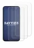 Image of the device Honor X6c with a wide variety of screen protectors.