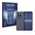 Front side of a product packaging with the brand logo Savvies. Next to it is the device Motorola Edge 60 Neo (Front+Camera) sh