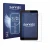 Front side of a product packaging with the brand logo Savvies. Next to it is the device Logicom Tab 80 8" shown with the corre