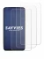 Image of the device Oukitel C68 Plus with a wide variety of screen protectors.