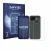 Front side of a product packaging with the brand logo Savvies. Next to it is the device Google Pixel 10a (Front+Back) shown wi