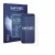 Front side of a product packaging with the brand logo Savvies. Next to it is the device Huawei Nova 14 Lite shown with the cor