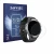 Front side of a product packaging with the brand logo Savvies. Next to it is the device LIGE EF13-B 1.85" shown with the corre