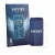 Front side of a product packaging with the brand logo Savvies. Next to it is the device Honor 600 shown with the corresponding