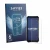 Front side of a product packaging with the brand logo Savvies. Next to it is the device Doogee S300 Pro shown with the corresp