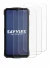 Image of the device Doogee Fire 5 Pro with a wide variety of screen protectors.