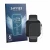 Front side of a product packaging with the brand logo Savvies. Next to it is the device Huawei Watch Fit 5 Pro shown with the 