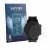 Front side of a product packaging with the brand logo Savvies. Next to it is the device James R9 shown with the corresponding 