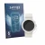 Front side of a product packaging with the brand logo Savvies. Next to it is the device realme Watch S5 shown with the corresp