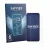Front side of a product packaging with the brand logo Savvies. Next to it is the device realme P4R 5G shown with the correspon