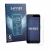 Front side of a product packaging with the brand logo Savvies. Next to it is the device Bluebird VF550 shown with the correspo