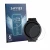 Front side of a product packaging with the brand logo Savvies. Next to it is the device Mares Puck Lite shown with the corresp
