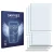 Front side of a product packaging with the brand logo Savvies. Next to it is the corresponding screen protector.