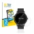 Front side of a product packaging with the brand logo BROTECT. Next to it is the device Watches (Circular, ø: 34 mm) shown wit