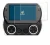 Image of the device Sony PSP Go with a wide variety of screen protectors.