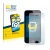 Front side of a product packaging with the brand logo BROTECT. Next to it is the device Apple iPhone 4 shown with the correspo