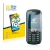 Front side of a product packaging with the brand logo BROTECT. Next to it is the device Samsung B2710 shown with the correspon