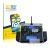 Front side of a product packaging with the brand logo BROTECT. Next to it is the device Graupner MC-32 HoTT shown with the cor